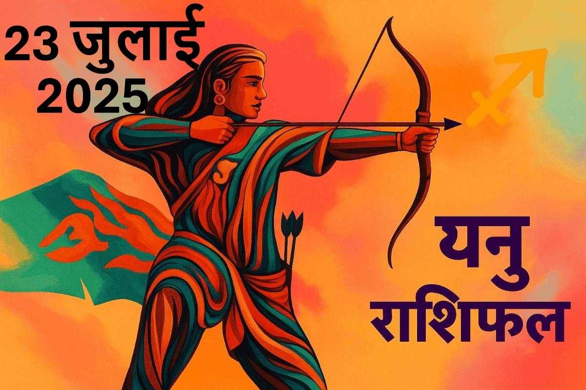 Dhanu rashifal 23 july 2025