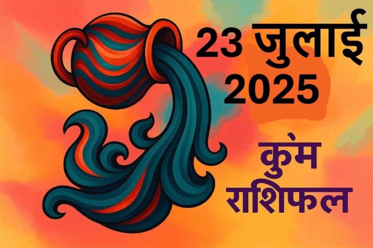 Kumbh rashifal 23 july 2025