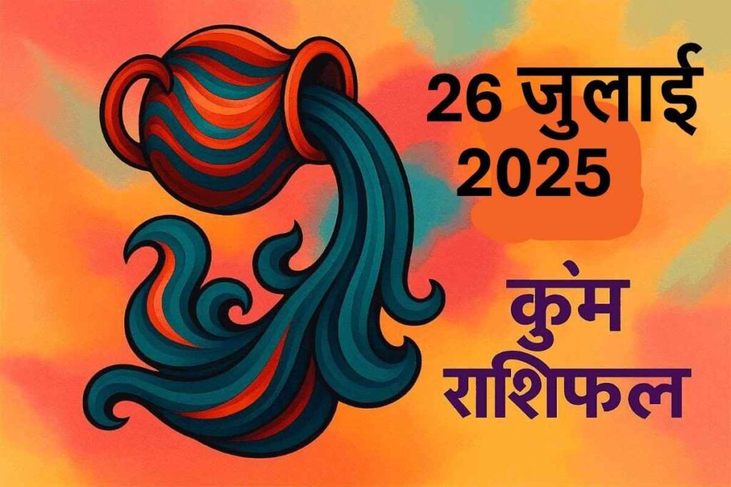 Kumbh rashifal 26 july 2025 (कुंभ राशि)