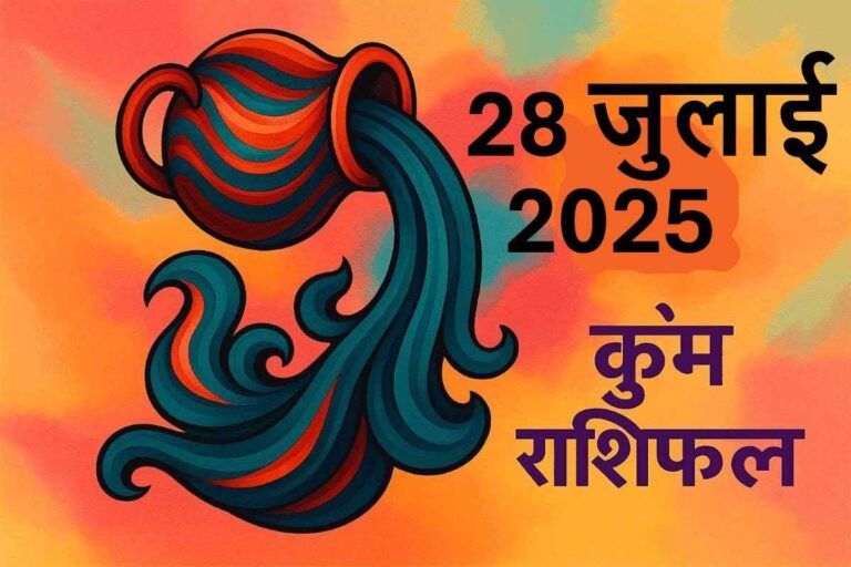 Kumbh rashifal 28 july 2025