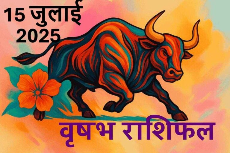 Vrishabh rashifal 15 july 2025
