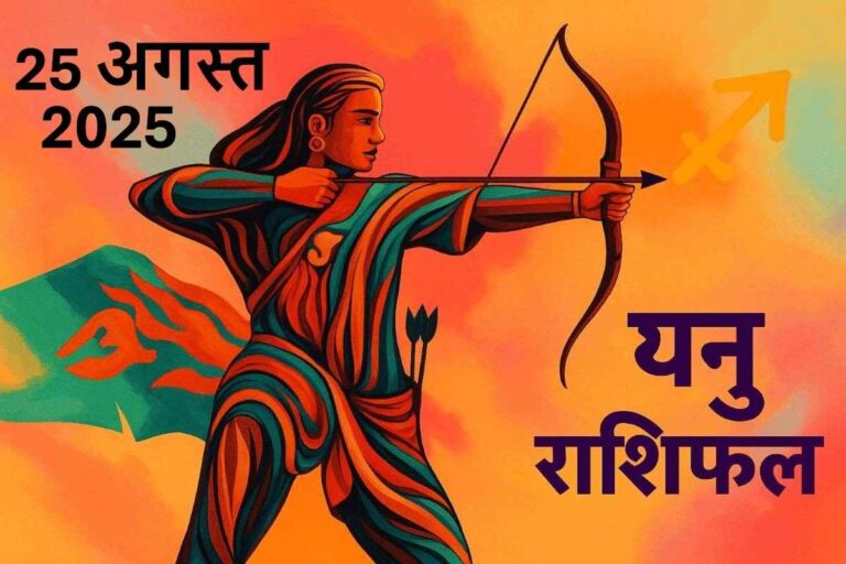 Dhanu rashifal 25 august 2025