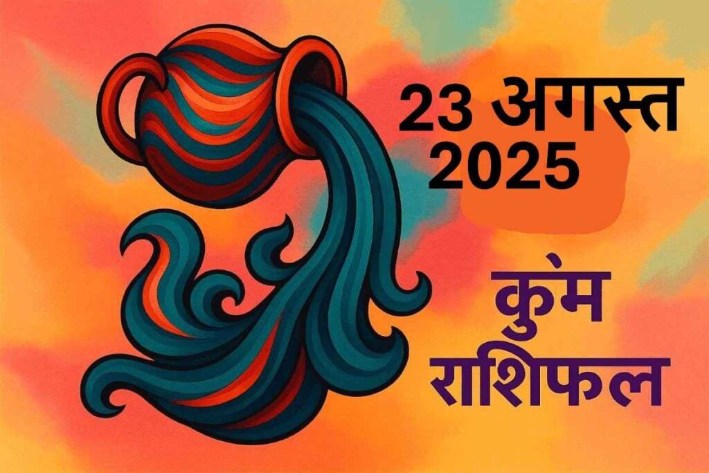 Kumbh rashifal 23 august 2025 (कुंभ राशि)