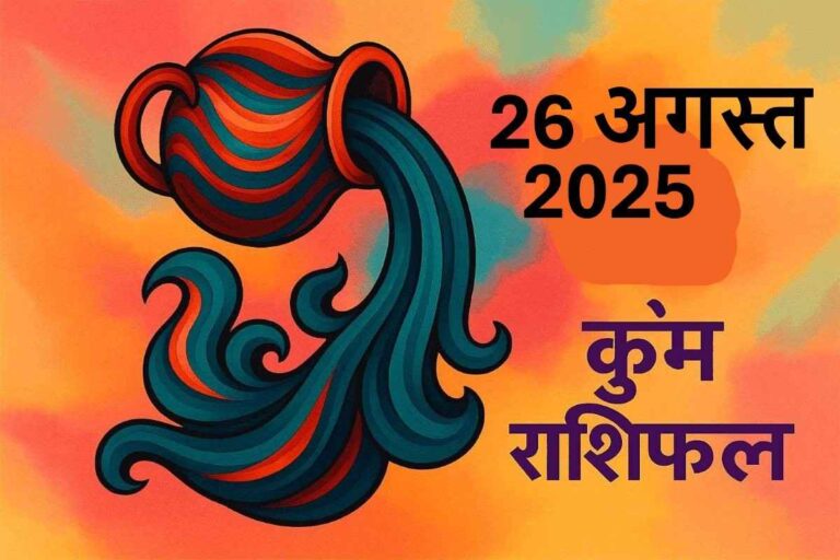 Kumbh rashifal 26 august 2025