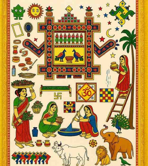 ahoi ashtami pooja tayari 13 october 2025