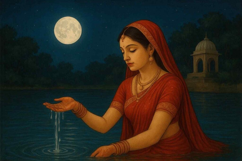 ahoi ashtami radha kund snan13 october 2025 (अहोई अष्टमी राधा कुंड स्नान)